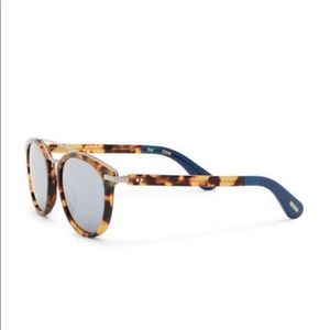TOMS Harlan Tortoise Aviator Sunglasses